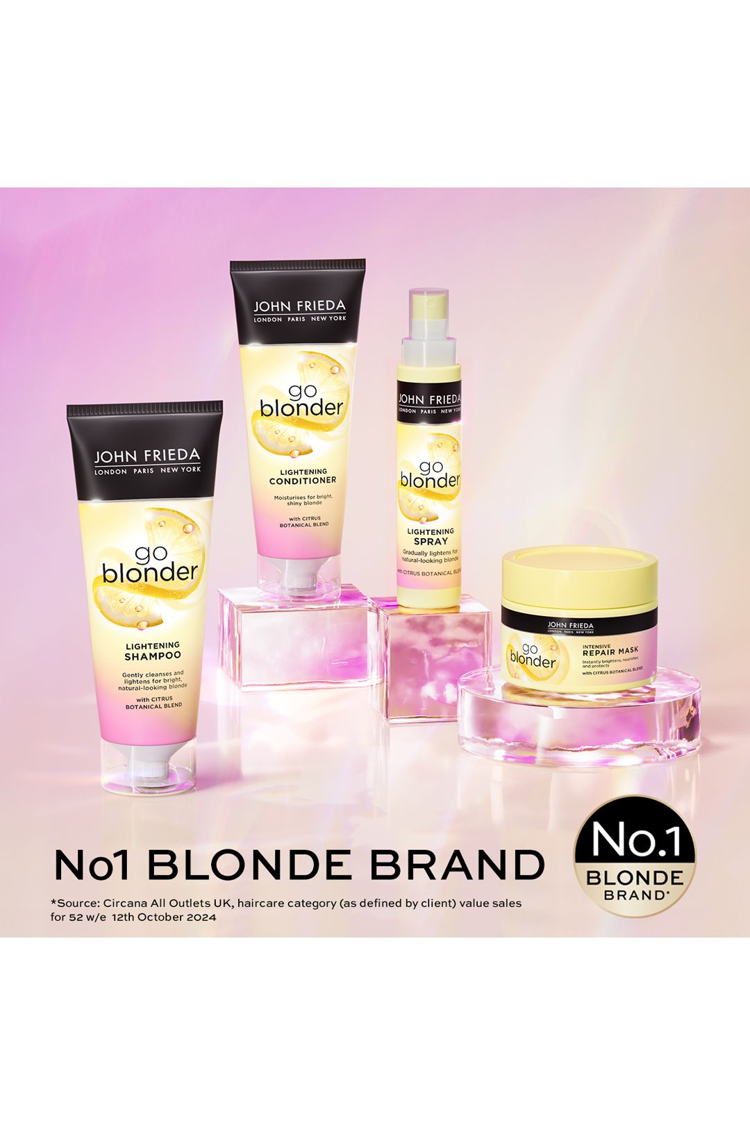 John Frieda Sheer Blonde Go Blonder Lightening Shampoo 250ml Multi image 5