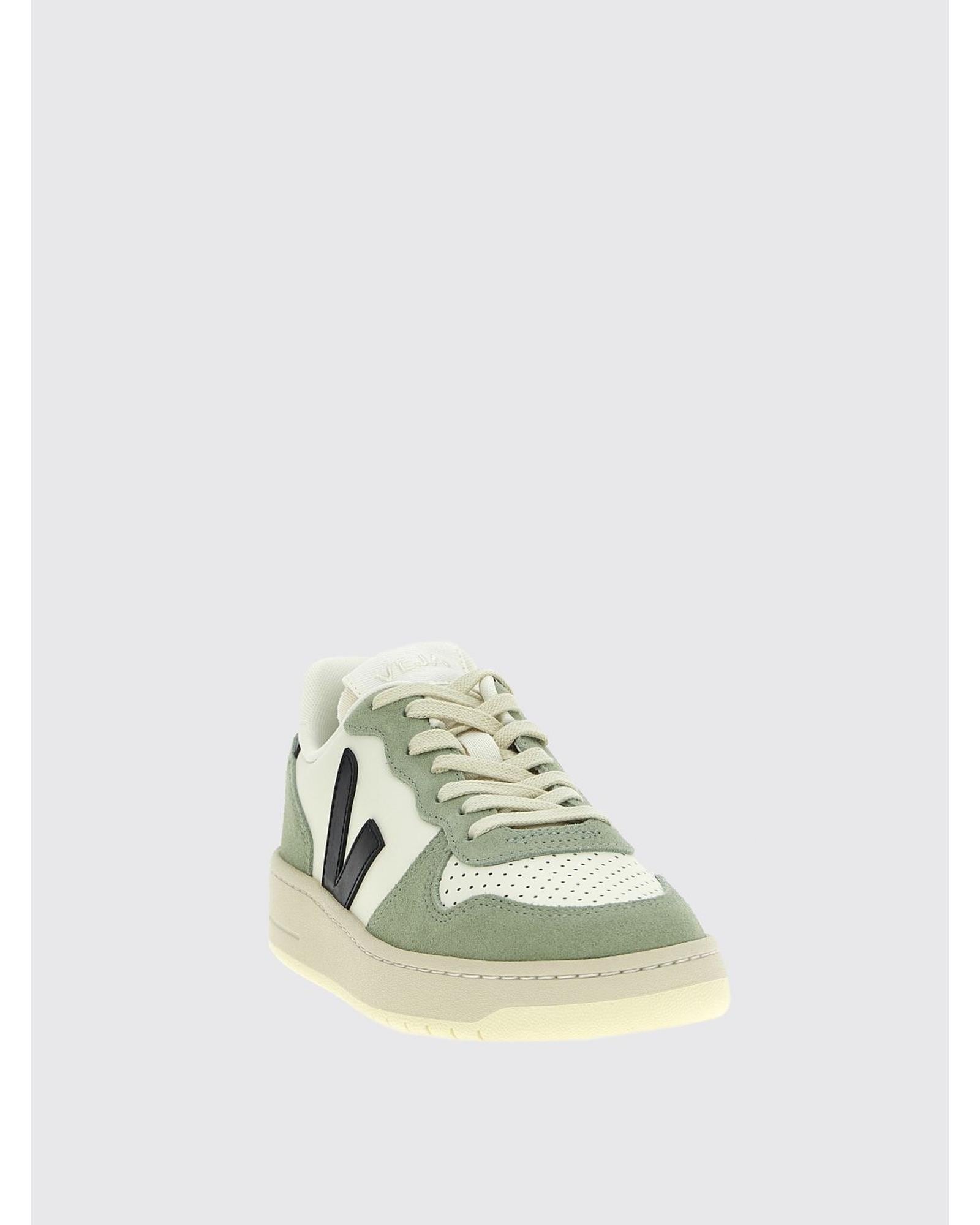 Veja V10 Extra WhiteField Green Sneakers image 2