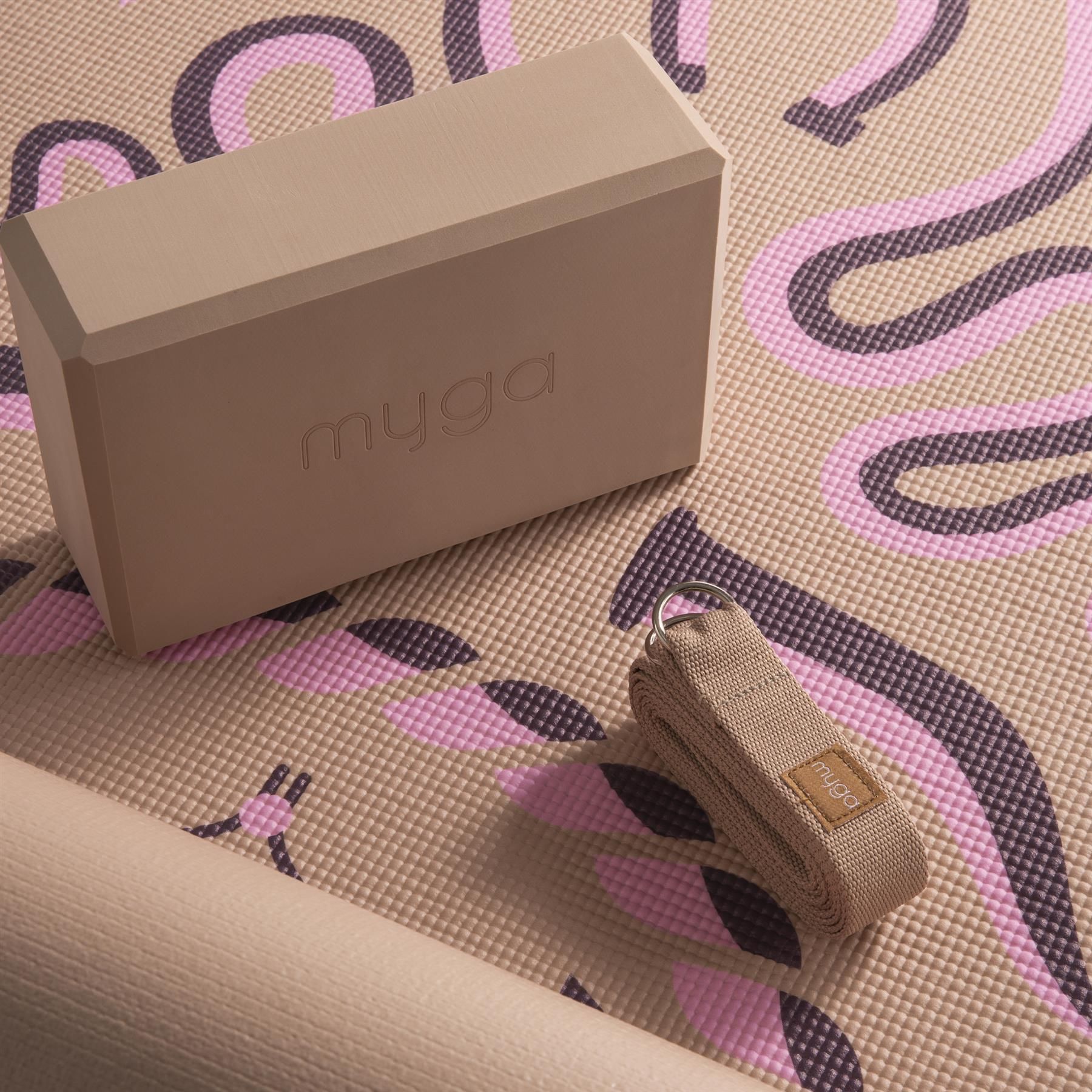 Myga Myga Printed Yoga Set - Palm Sage image 4