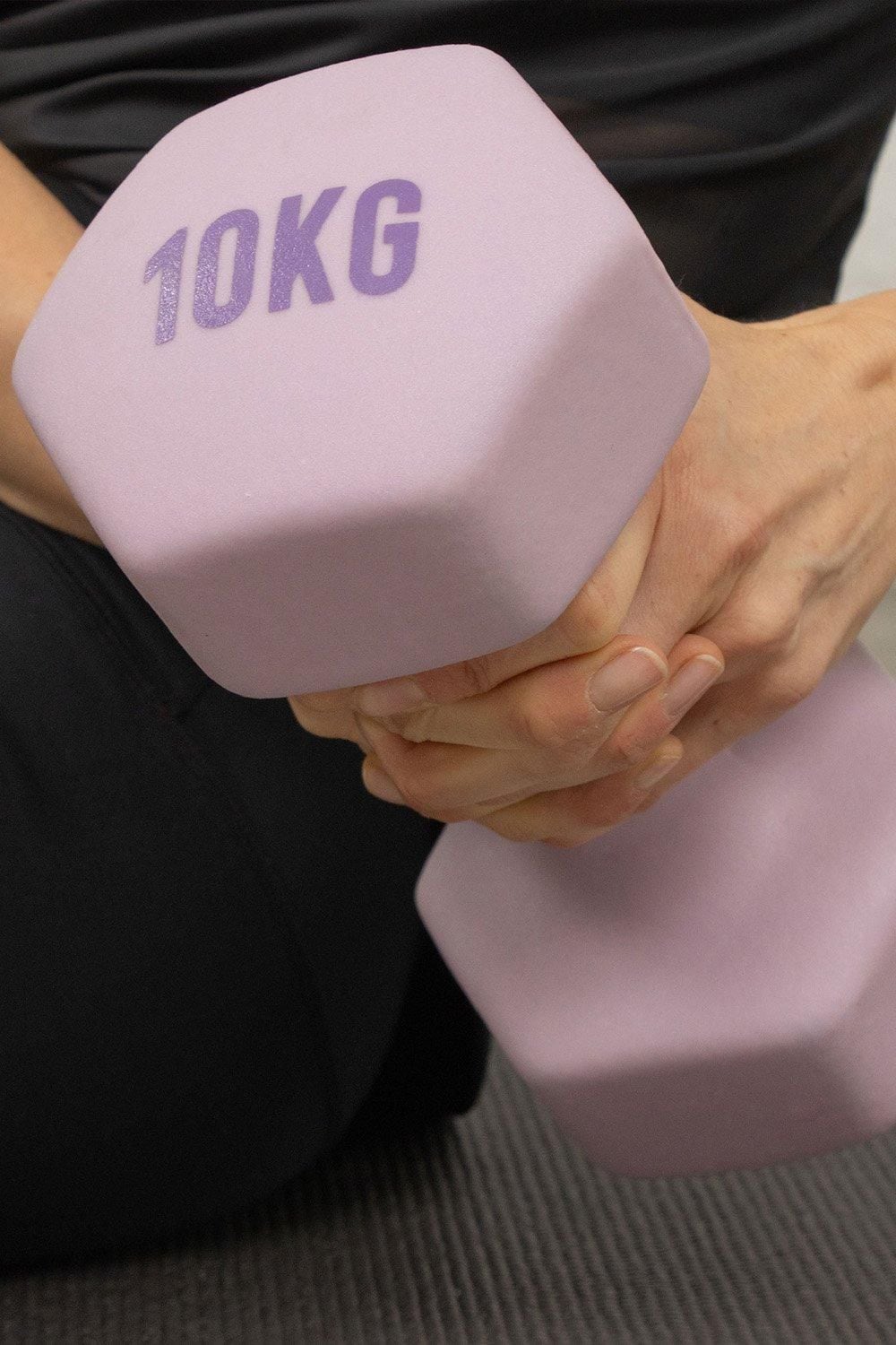 Myga Hexagonal Dumbbell - 10kg Pair image 3