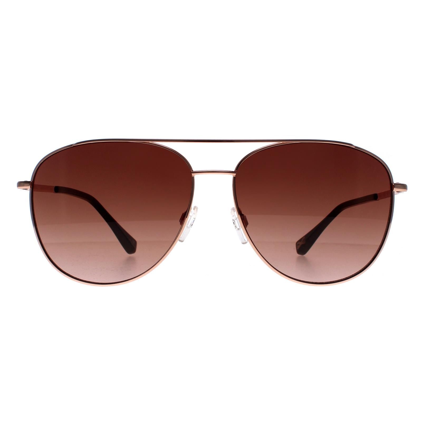 Ted Baker Aviator Demi Gold Brown Gradient Sunglasses image 1