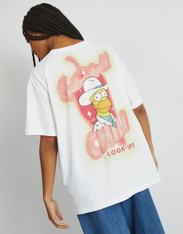 SKINNYDIP The Simpsons Springfield Chilli T-Shirt