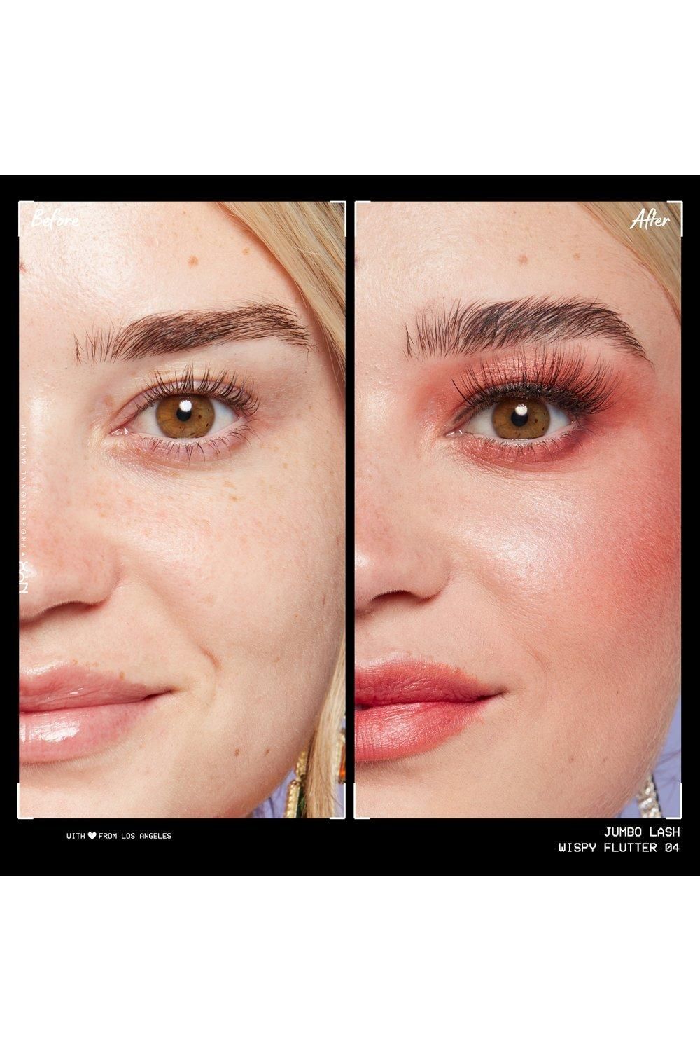 NYX Professional Makeup Jumbo Lash! Vegan False Lashes Wispy Flutter image 3