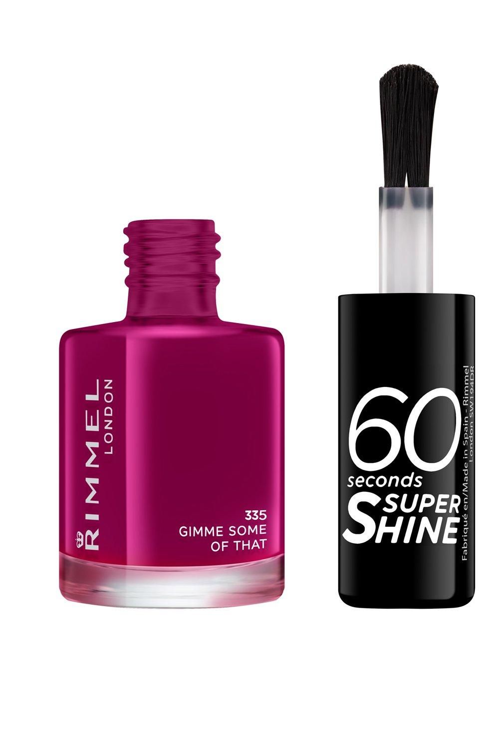 Rimmel London 60 Seconds Super Shine Nail Polish Gimme Some Of That image 3