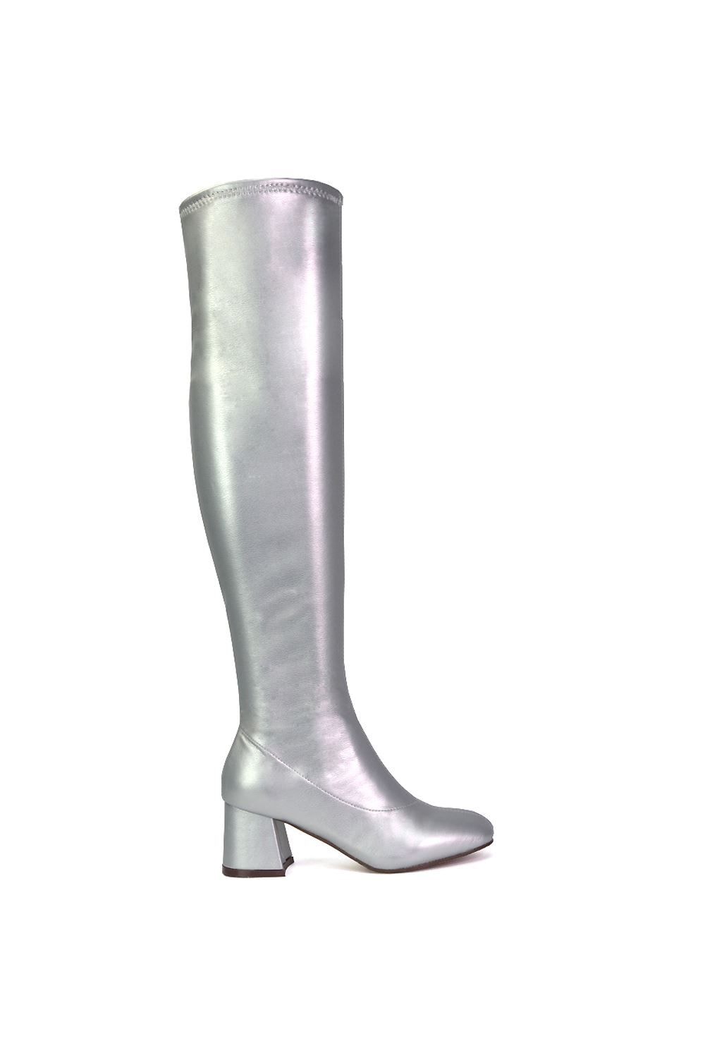 XY London 'Emmett' Over The Knee High Boots image 1