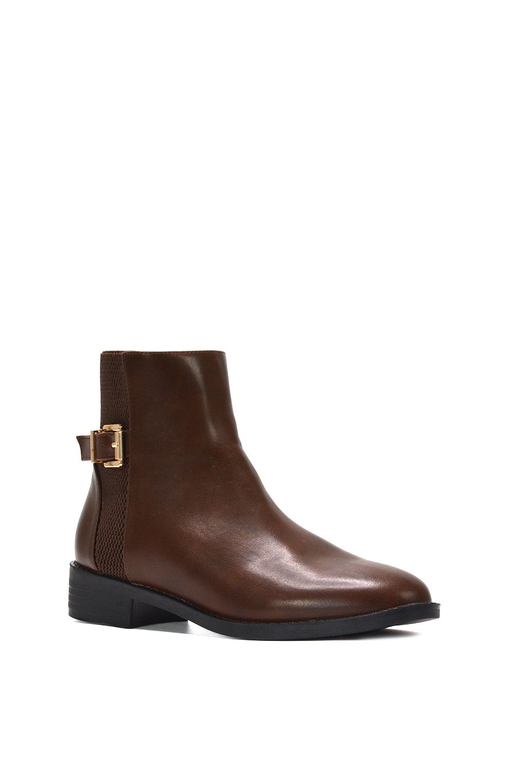 XY London 'Ailany' Low Block Heel Chelsea Booties image 2