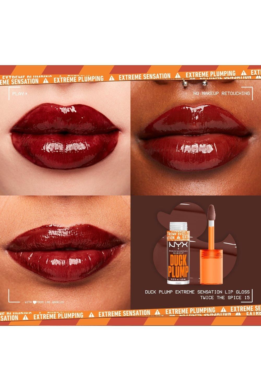 NYX Professional Makeup Duck Plump Lip Plumping Gloss Twice The Spice image 5