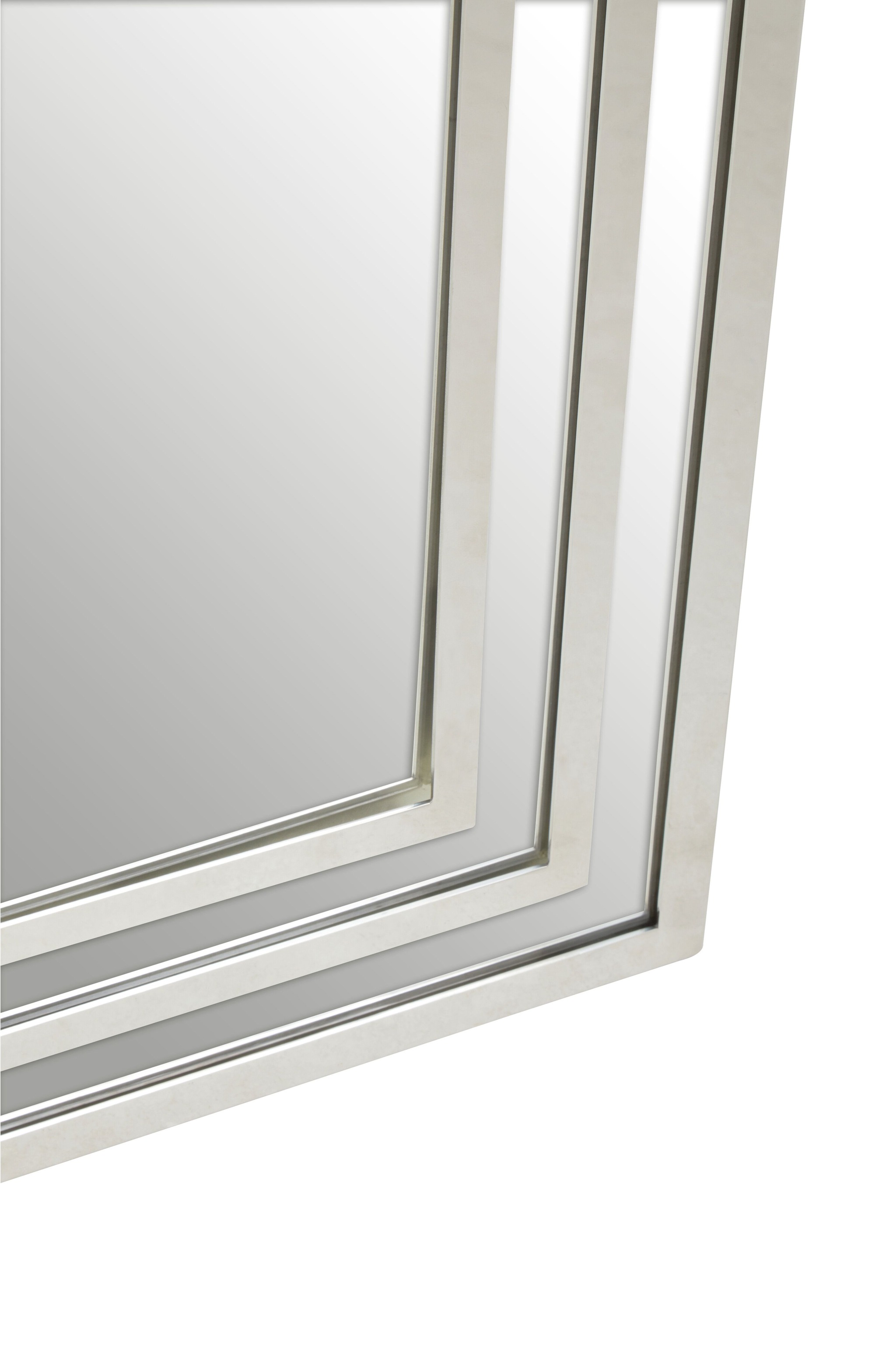 Orsina Avelino Silver Frame Wall Mirror image 5