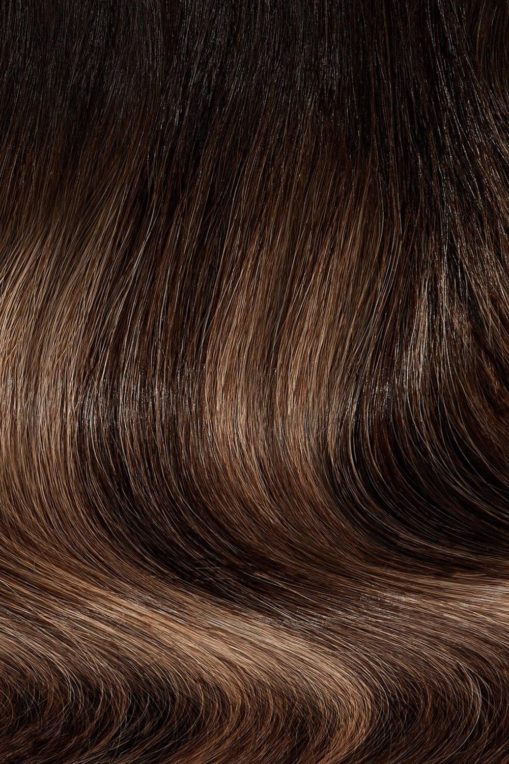 Beauty Works Beauty Works custom clip-in Fringe Topper 55g Brondmbre image 9