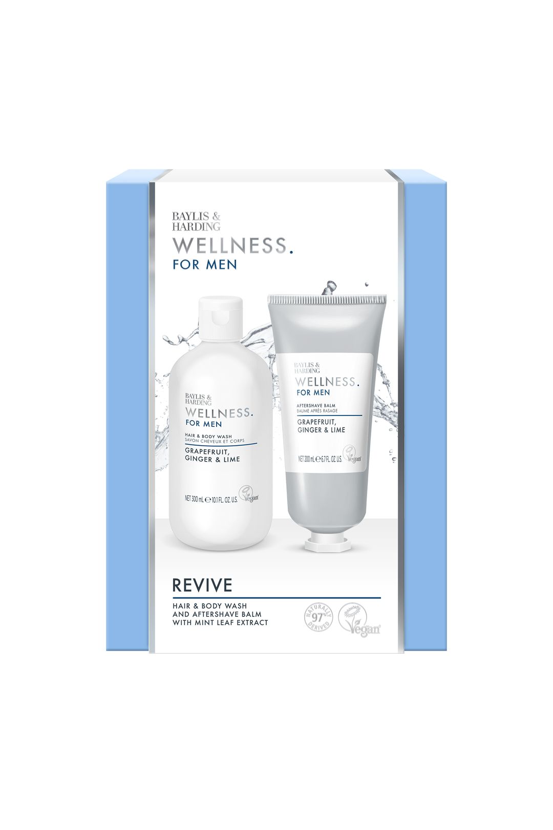 Baylis & Harding Wellness For Men Revived & Ready Gift Set Multi image 1