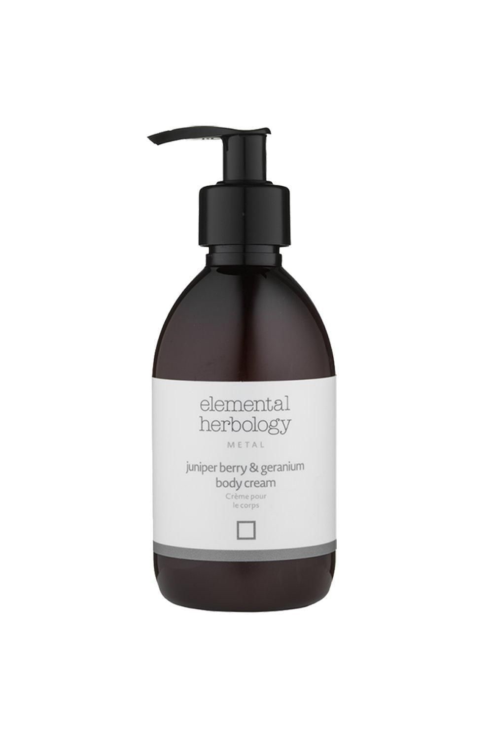 Elemental Herbology Juniper Berry and Geranium Hand and Body Cream 290ml Multi image 1