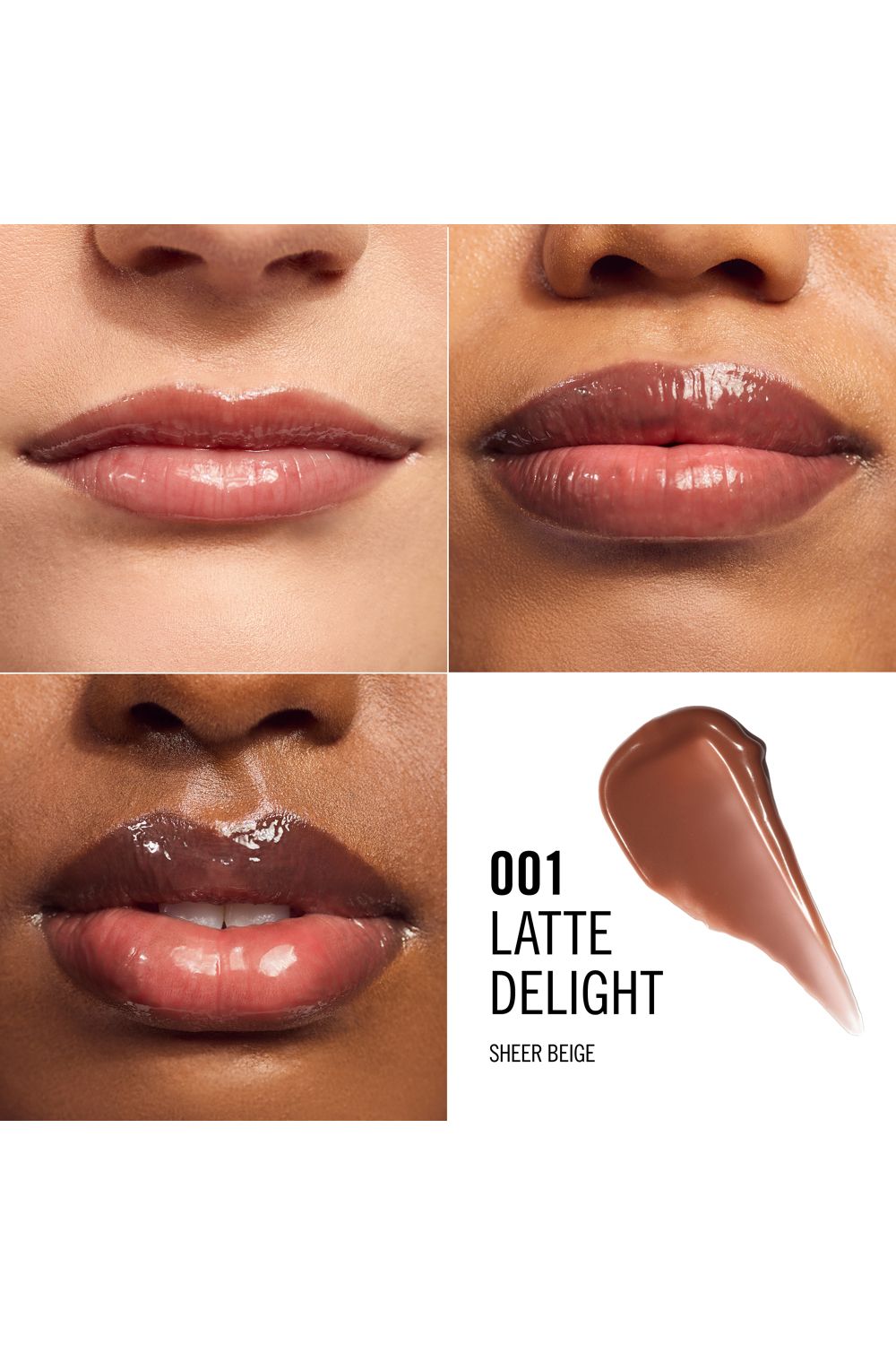 Rimmel London Oh My Gloss! Butter Me Up Lip Butter Balm 15ml 002 Latte Delight image 2