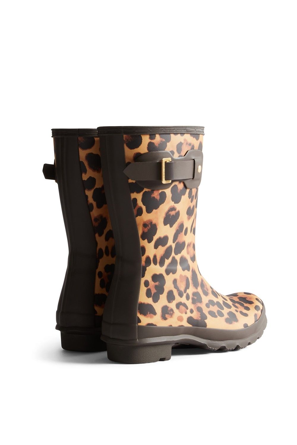 Hunter Original Short Leopard Print Boot image 2