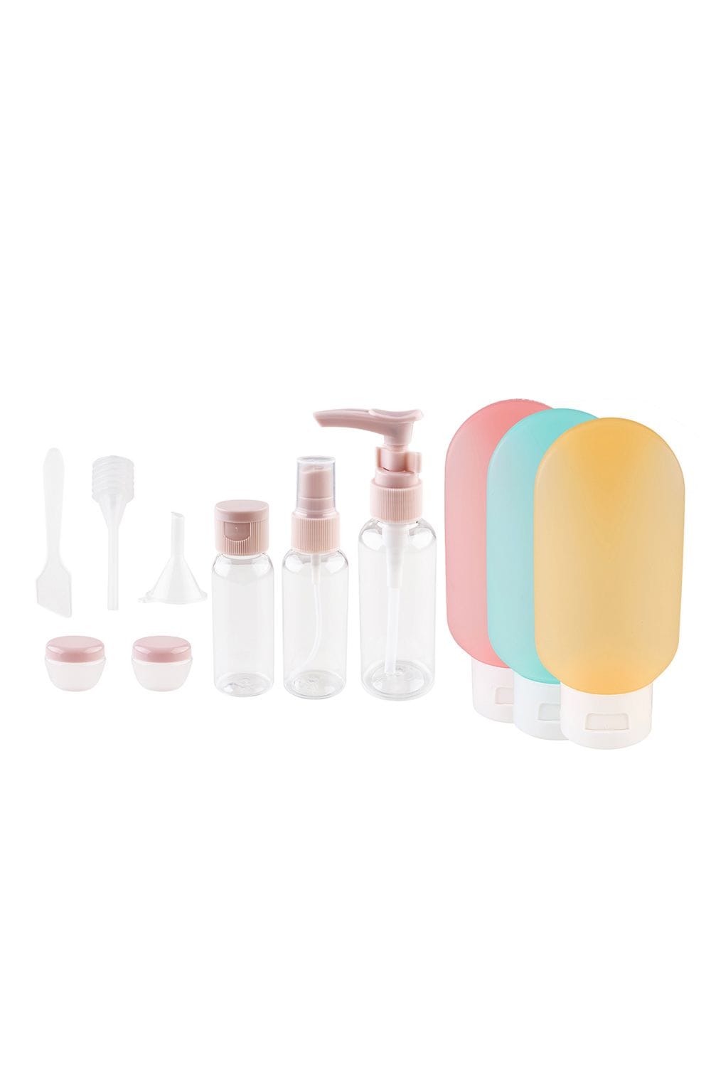 SHEONLY 11Pcs Portable Refillable Travel Bottle Set image 1