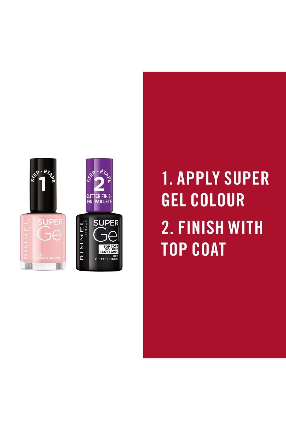 Rimmel London Super Gel Nail Polish New Romantic image 4