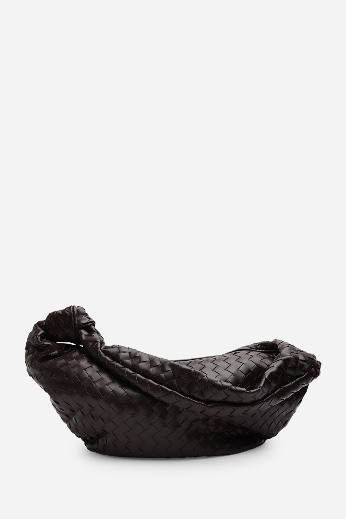 Where's That From 'Aqua' Knotted Strap Woven Shoulder Bag image 4