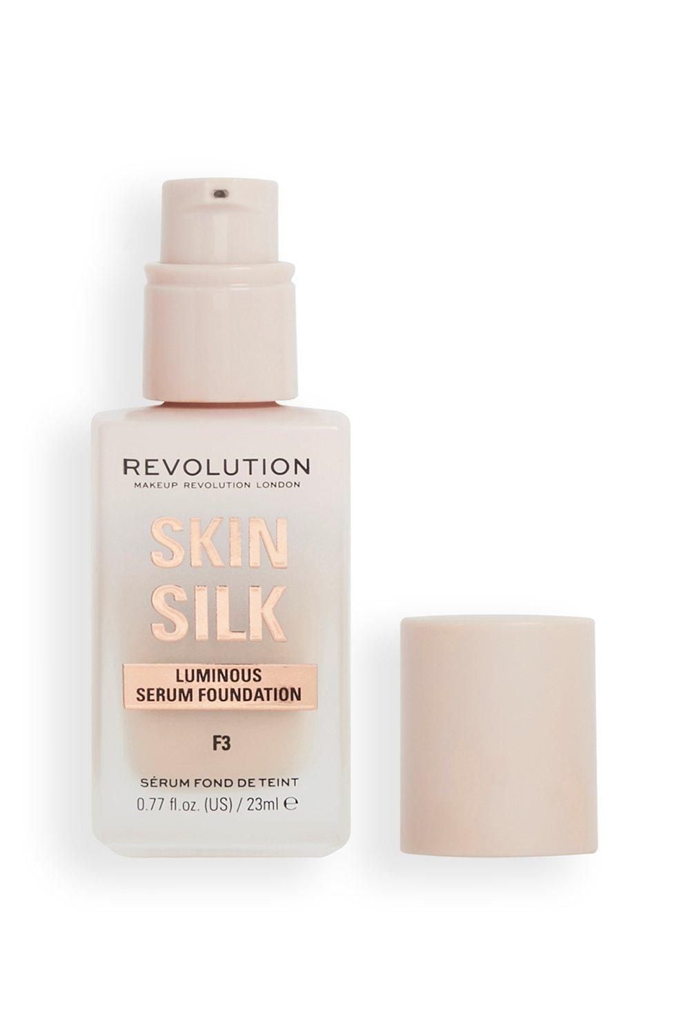 Revolution Skin Silk Serum Foundation F3 image 1