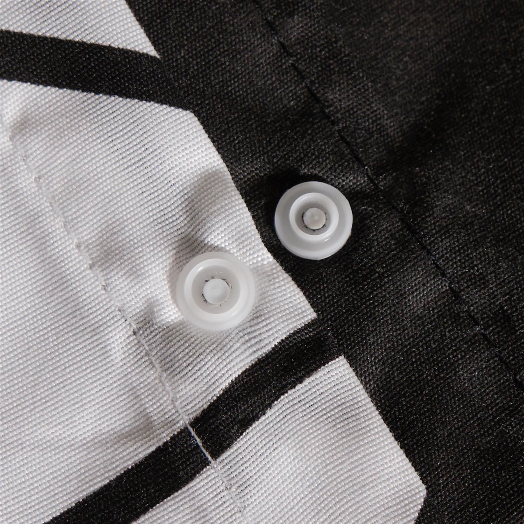 OHS Geometric Reversible Bedding Set Soft Duvet Cover with Pillowcase image 6