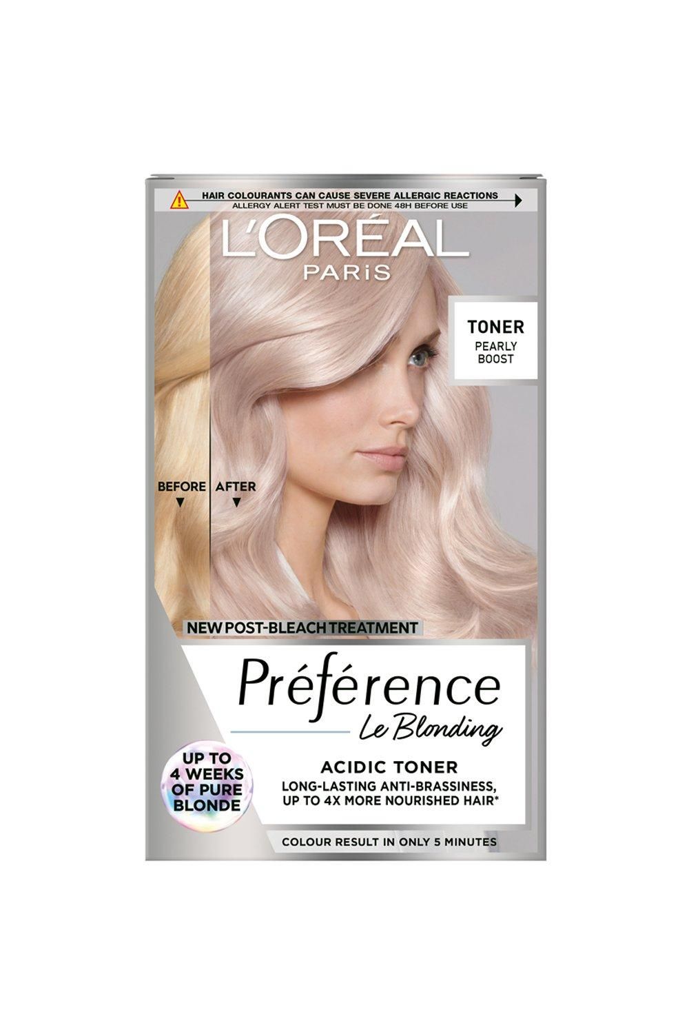 L'Oréal Paris Préférence Le Blonding Acidic Toner - Pearly Boost Multi image 1