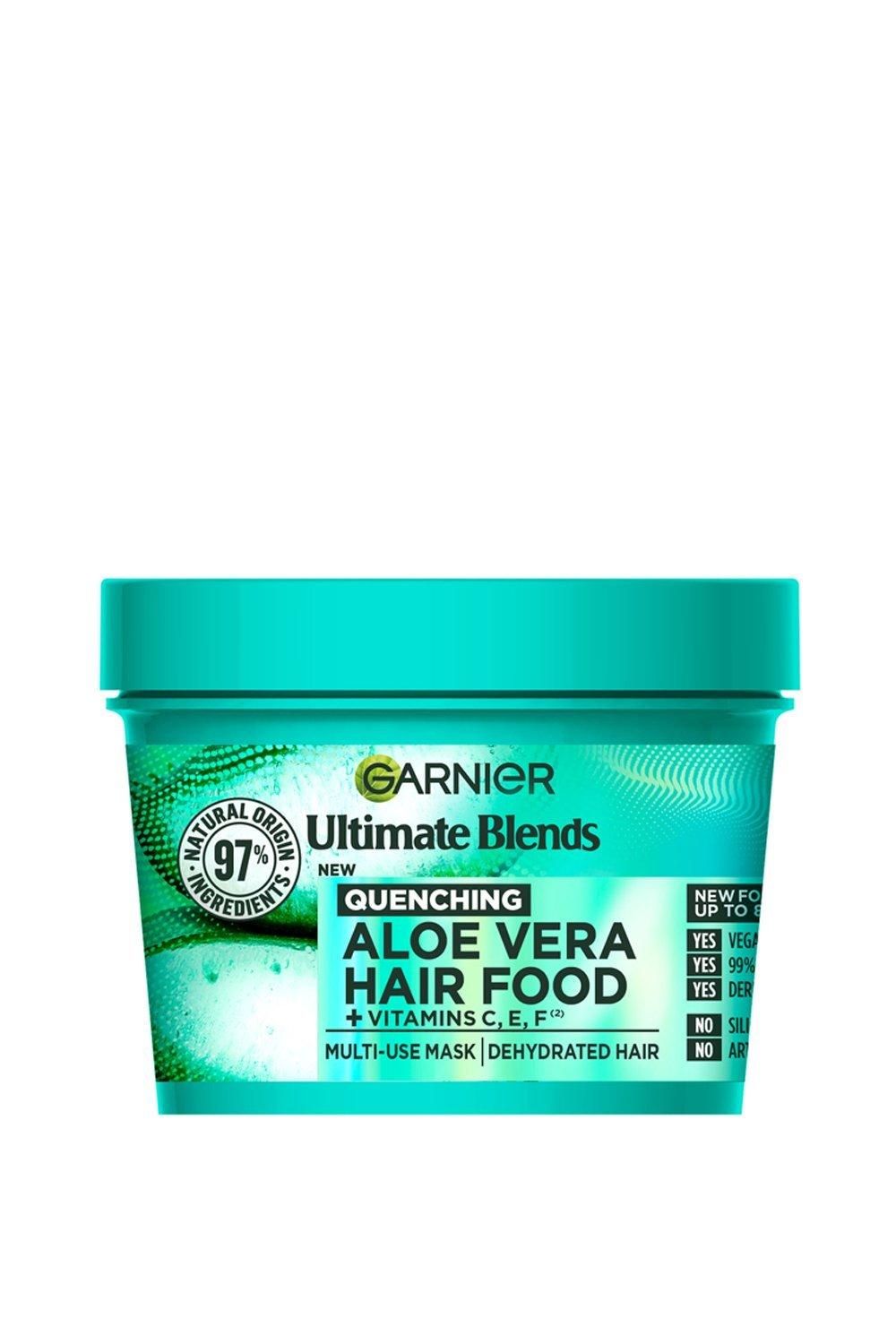 Garnier Ultimate Blends Hair Food Aloe Vera 3-in-1 Normal Hair Mask Treatment Multi image 1