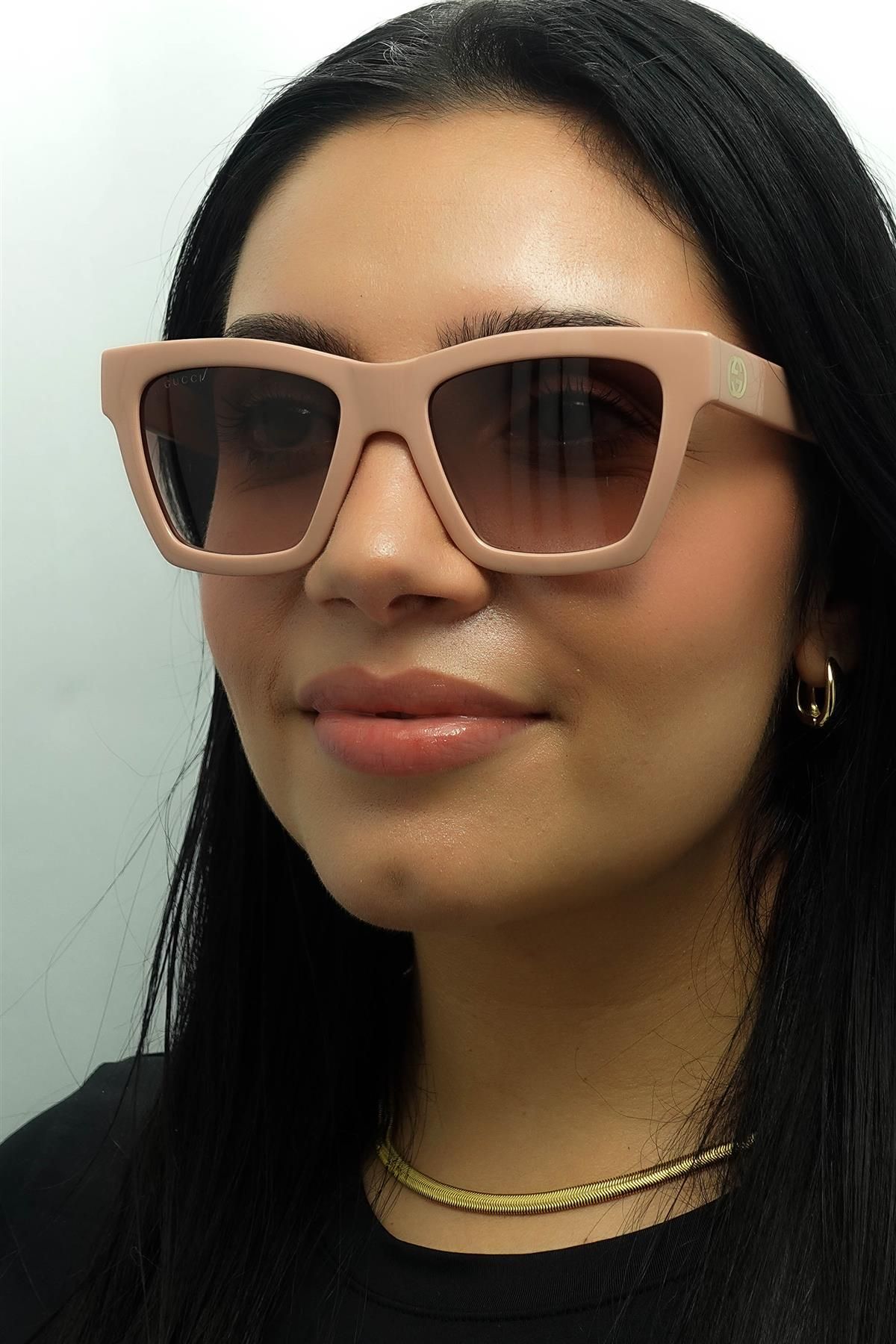 Gucci Square Pink Brown Gradient GG1714S image 6