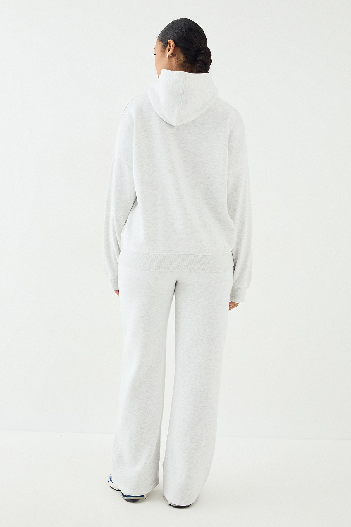 DSGN Studio DSGN Studio Sport Oversized Hooded Tracksuit Ash Grey image 2