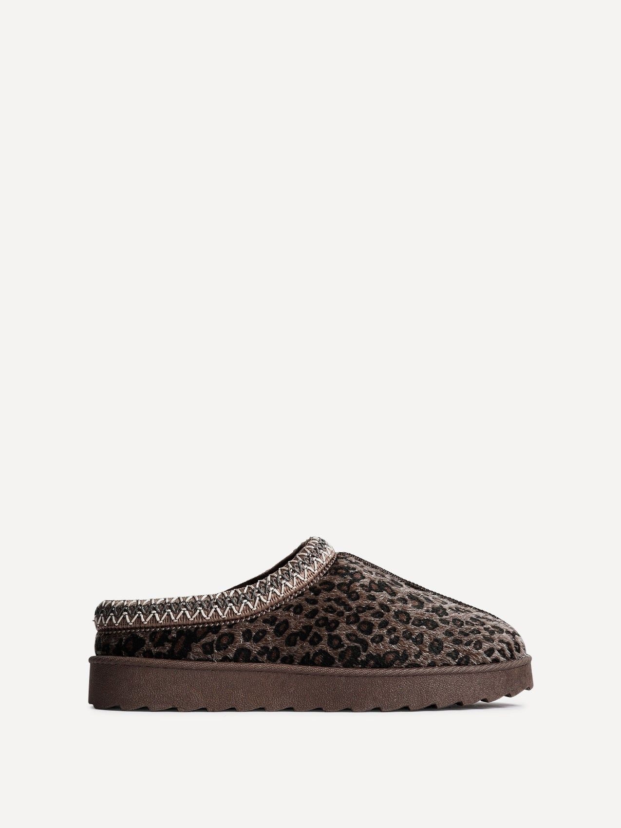 Linzi Tammy Leopard Print Slipper image 1