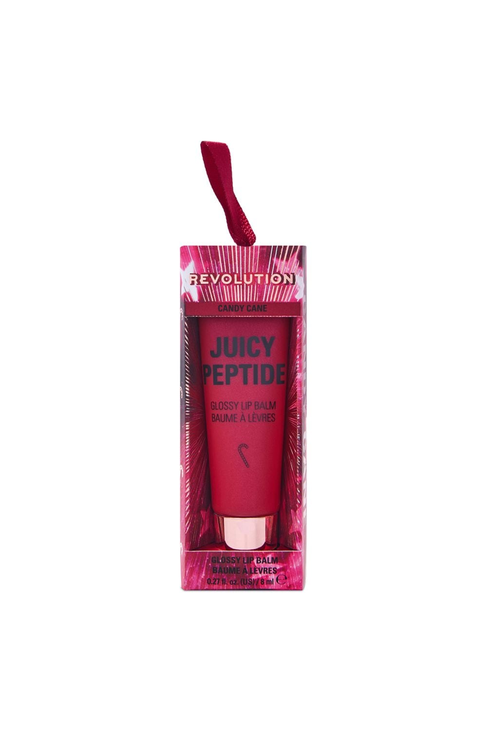 Revolution Juicy Peptide Lip Balm 8ml Candy Cane image 1