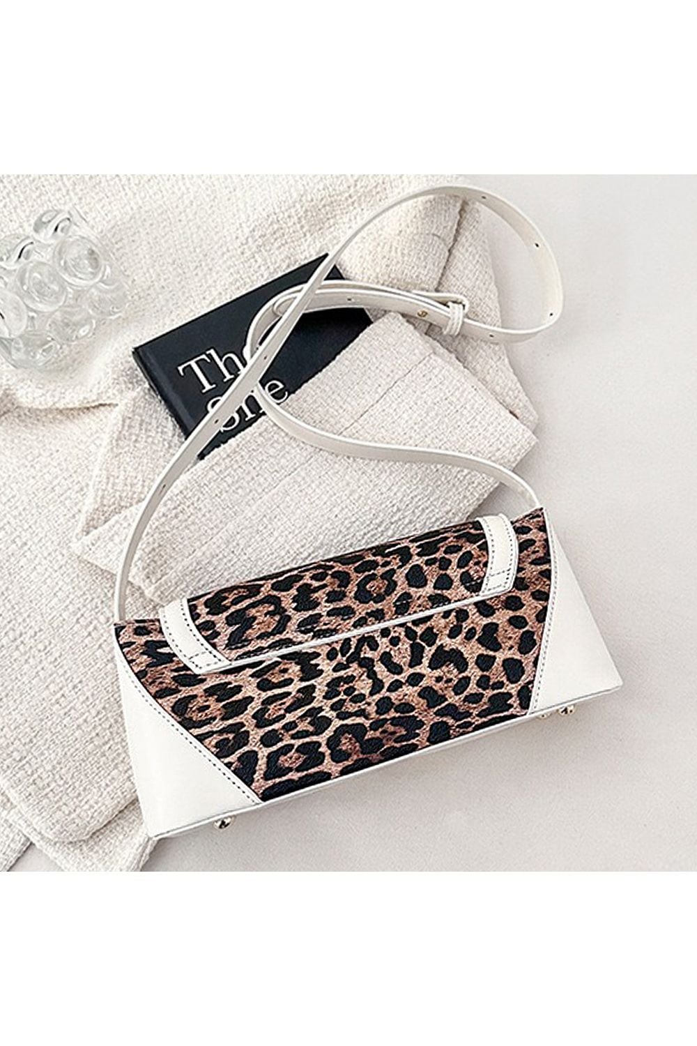 XY London 'Tiff' Women's Leopard Pattern Shoulder Bag image 6