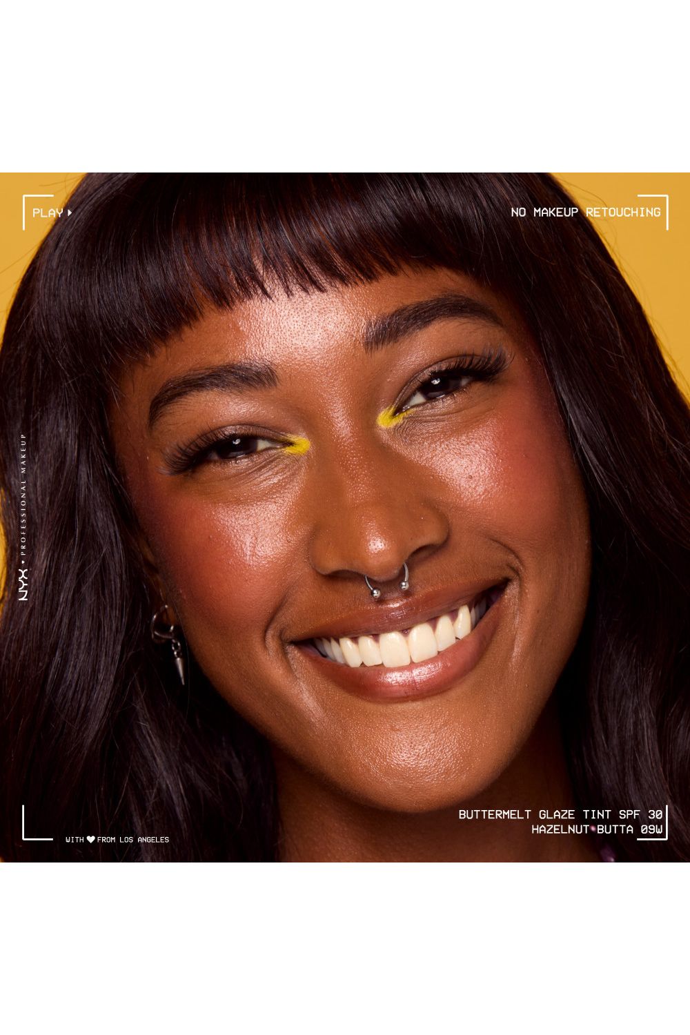 NYX Professional Makeup Buttermelt Glaze Soft Glow Skin Tint + SPF/FPS 30 30ml Hazelnut Butta image 4