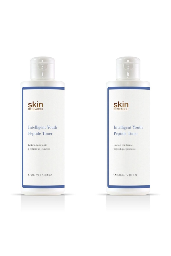 Skin Research Youth Peptide Toner 200ml x 2 Duo Pack