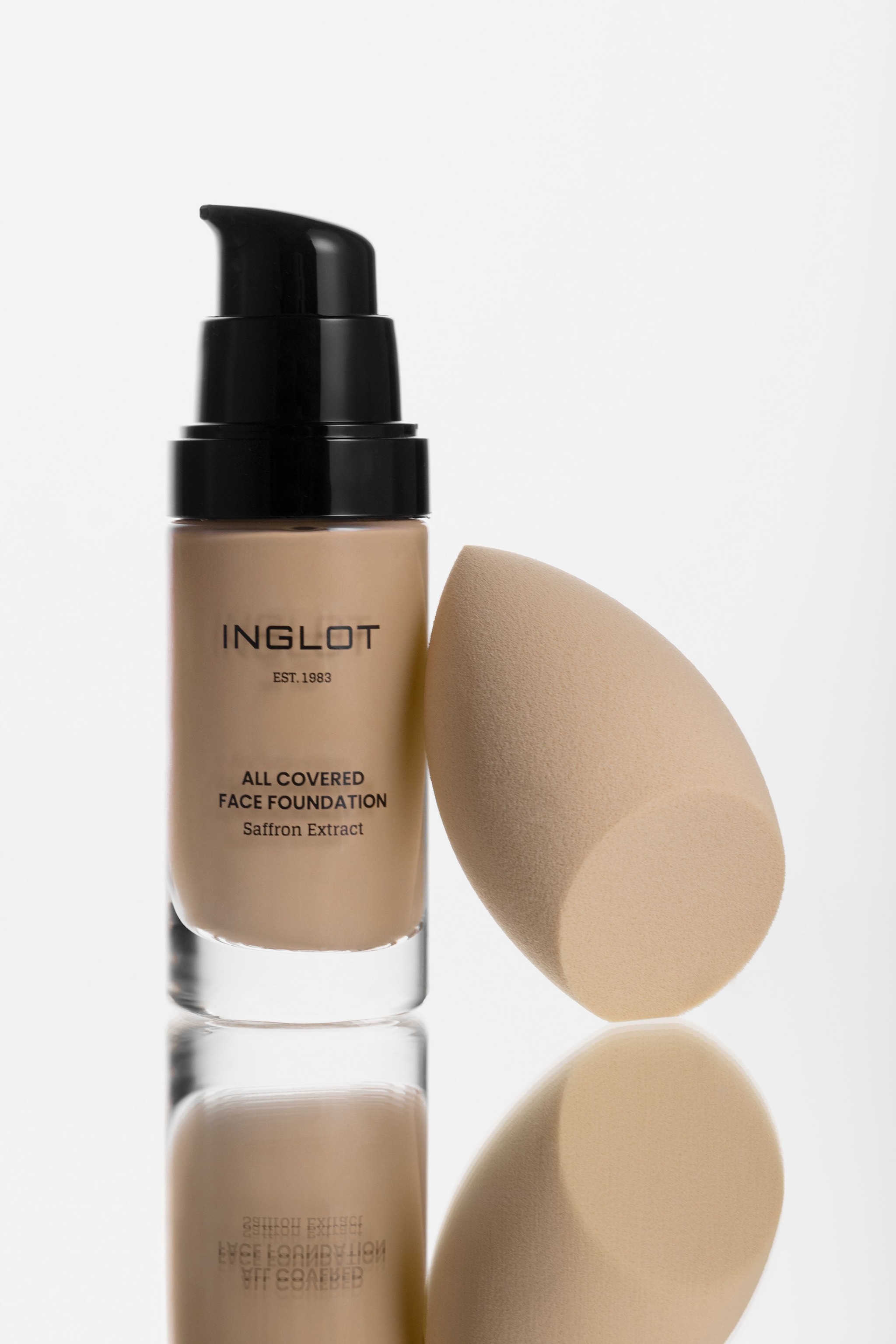 INGLOT All Covered Face Foundation image 5