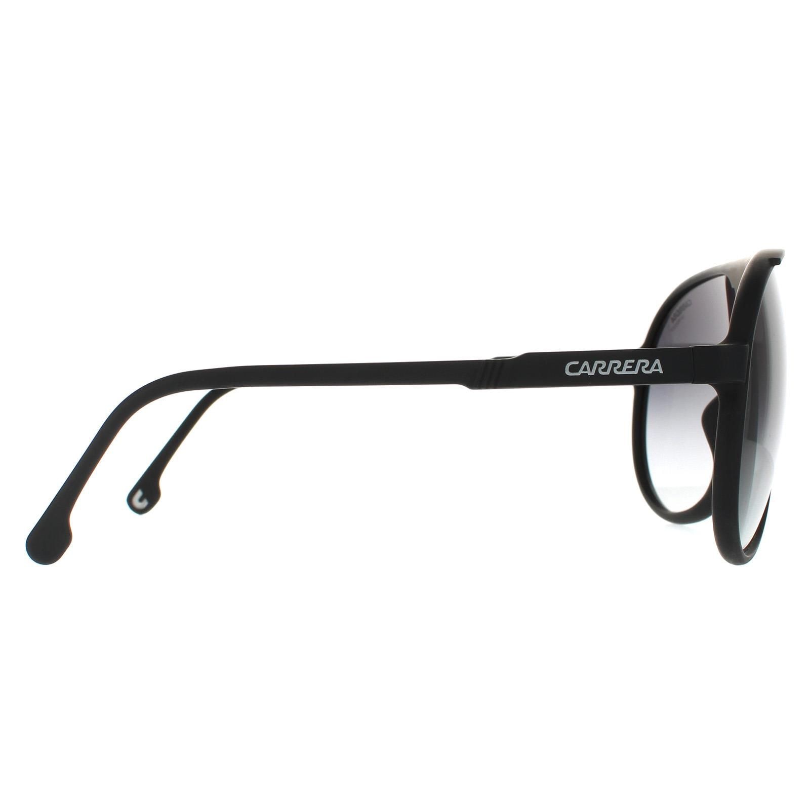 Carrera Aviator Matte Black Grey Gradient image 4
