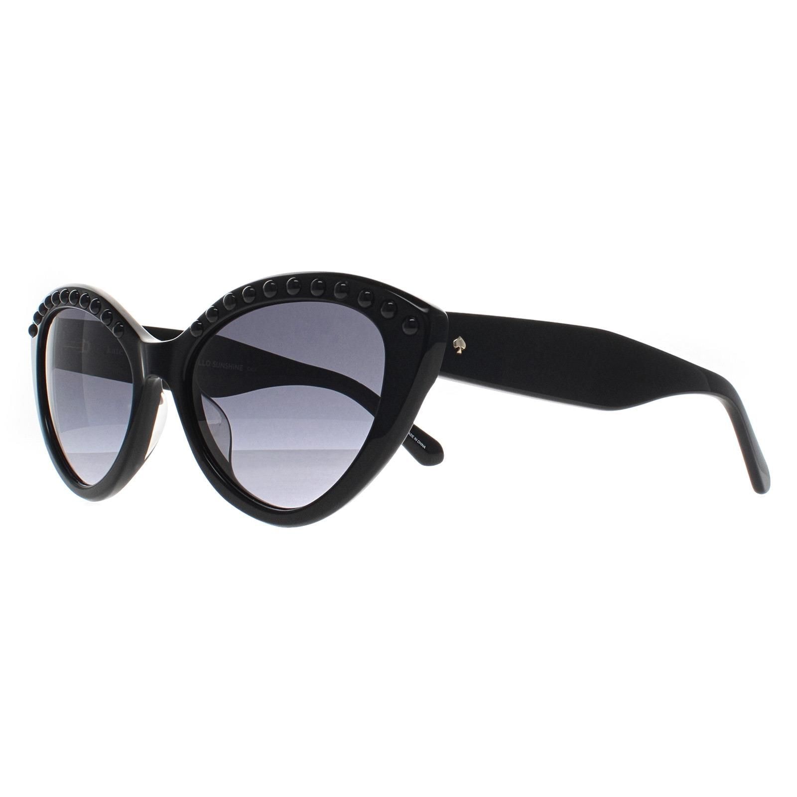 Kate Spade Cat Eye Black Dark Gray Gradient Juni/G/S Pearl image 2