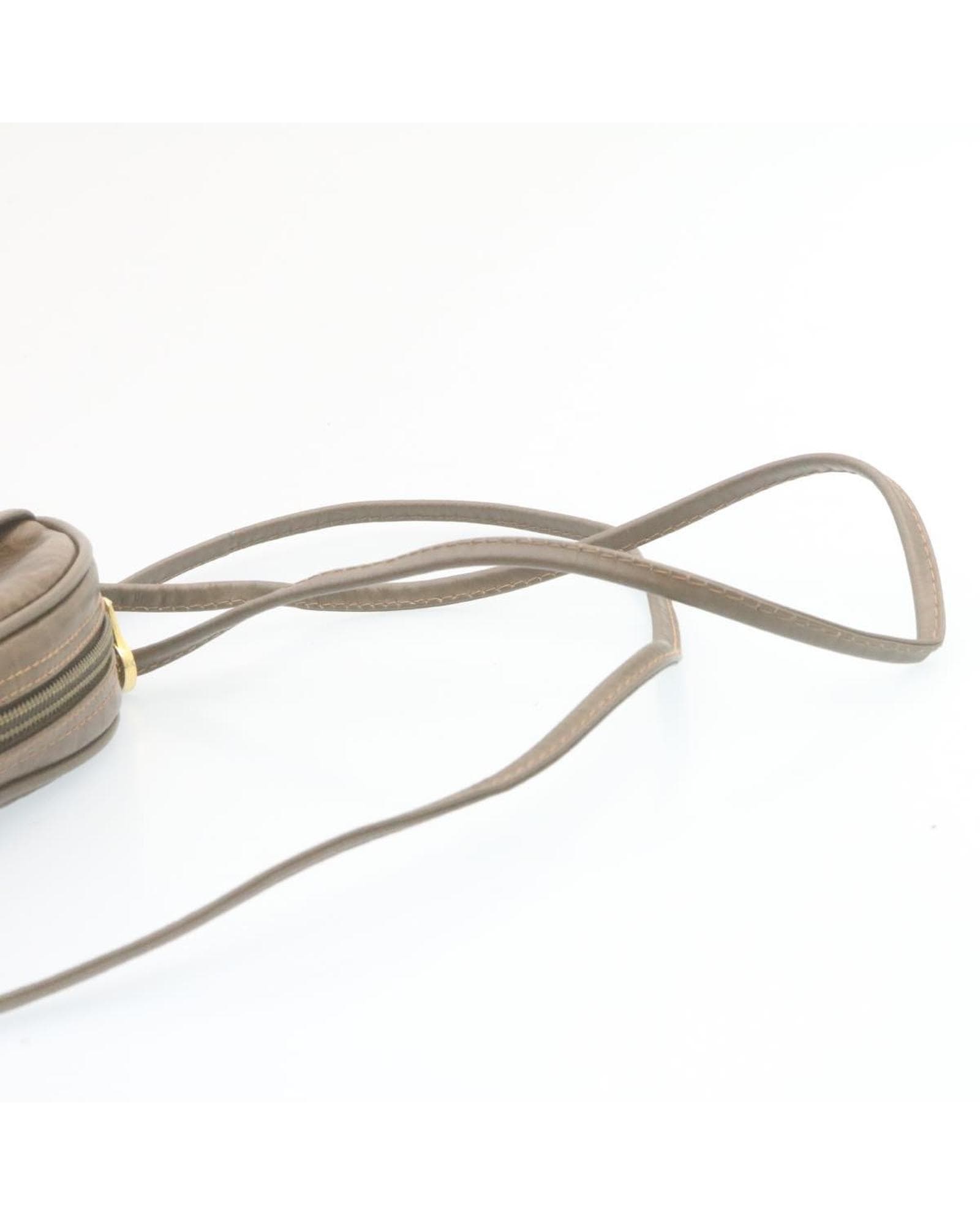 Valentino Preloved Round Leather Crossbody Bag Wo - Brown Shoulder Bags image 8