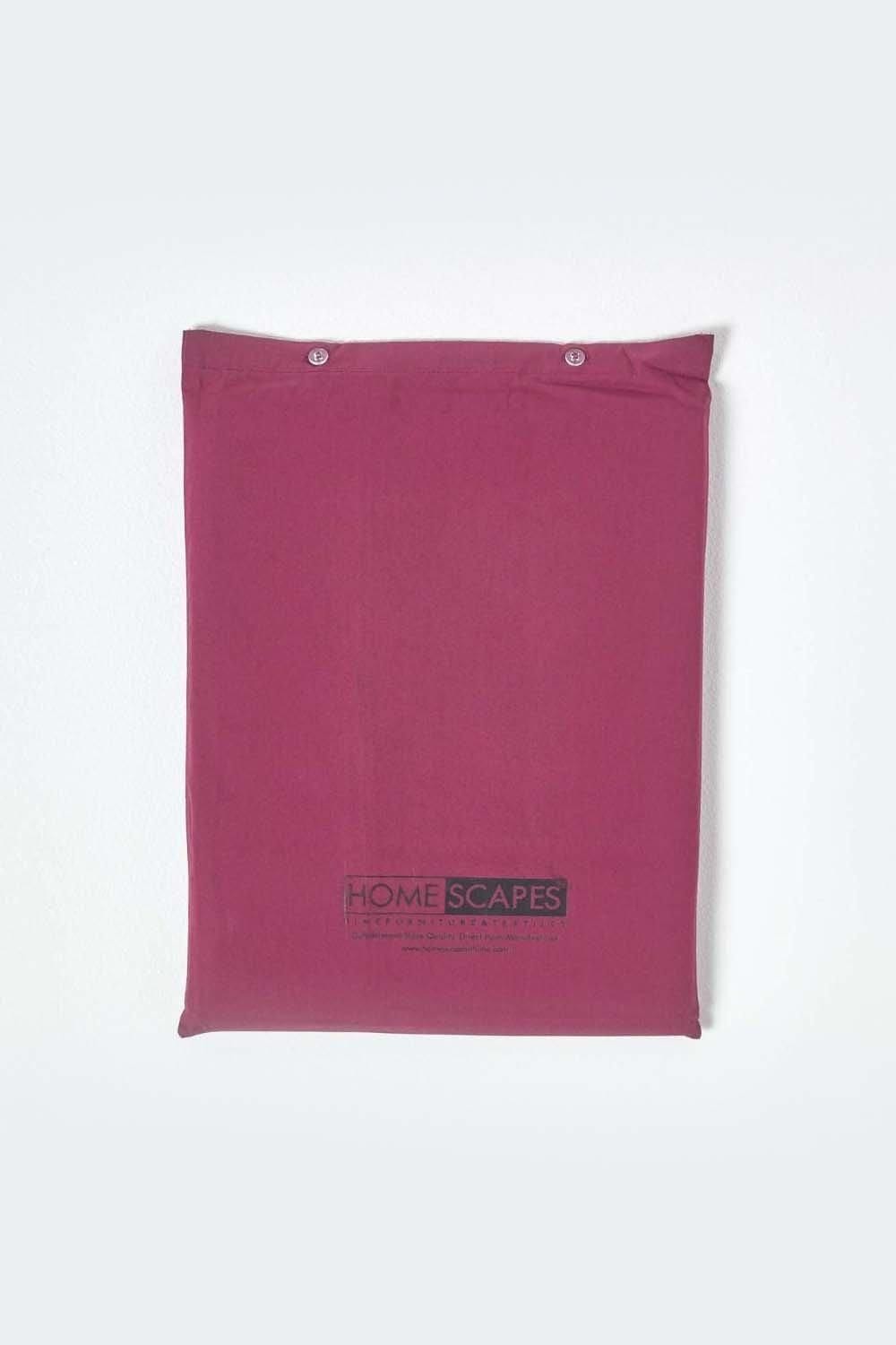 Homescapes Egyptian Cotton Duvet Cover with Pillowcase, 200 TC image 6