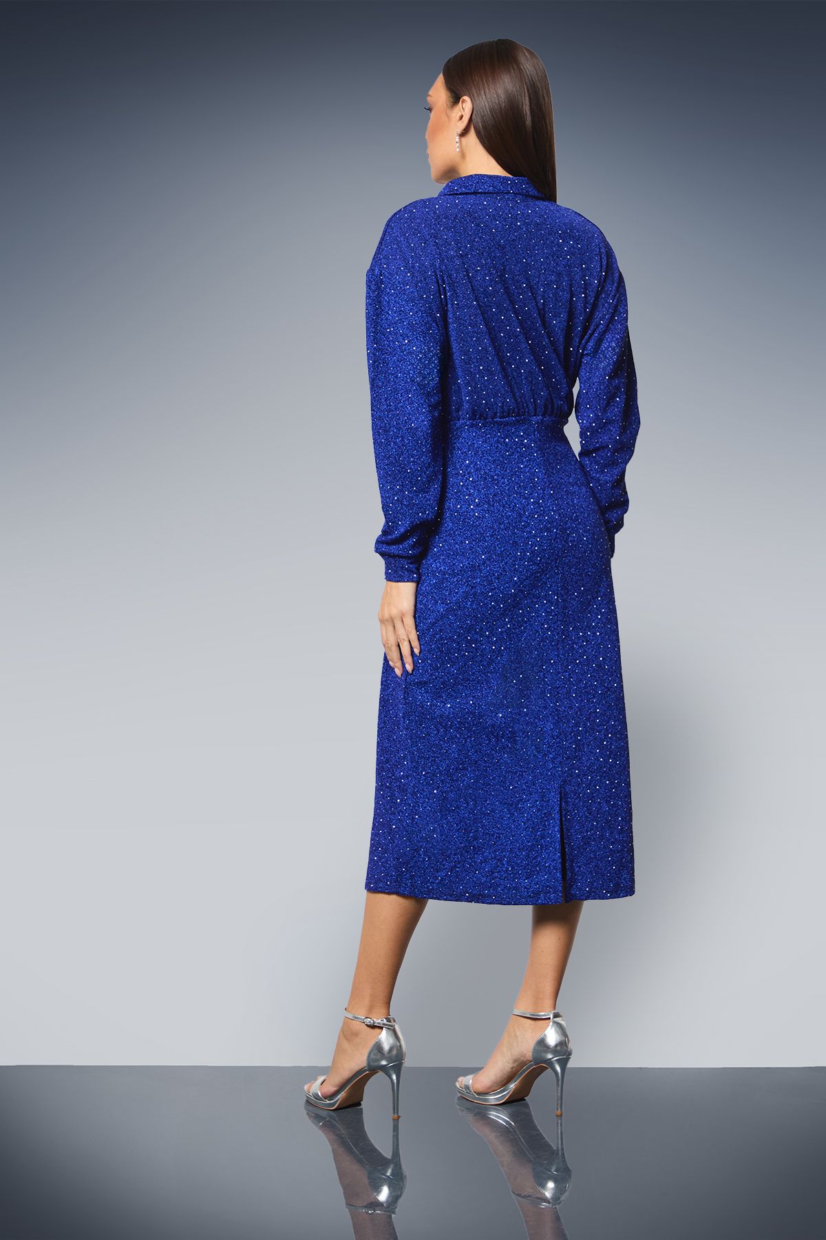 Principles Blue Hot Fix Jersey Shirt Dress Blue image 3