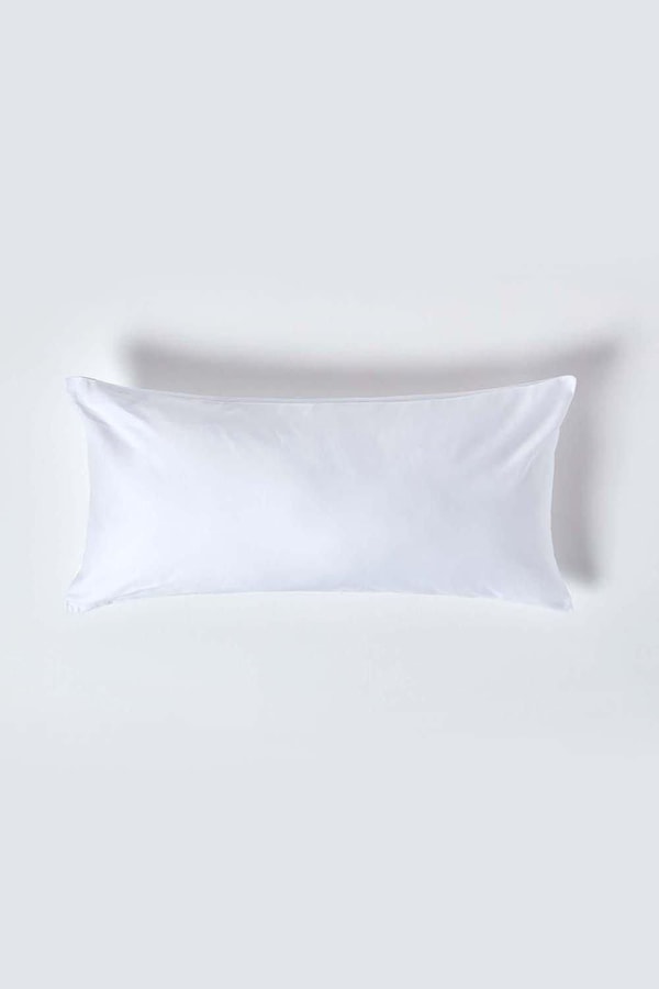 Homescapes Continental Egyptian Cotton Pillowcase 1000 TC, 40 x 80 cm