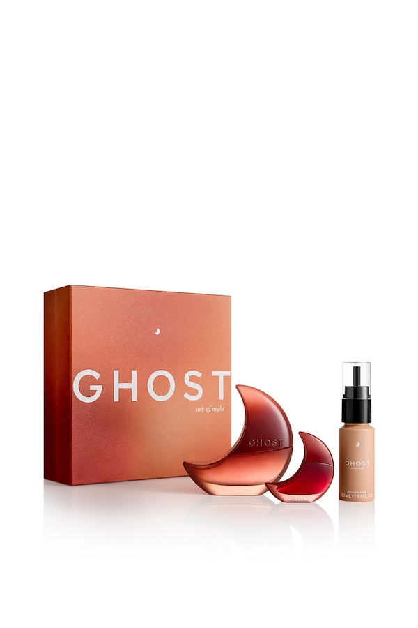 Ghost Orb of Night Eau De Parfum 50ml, Refill 50ml & Orb of Night Elixir Mini Eau De Parfum 10ml Gift Set Misc