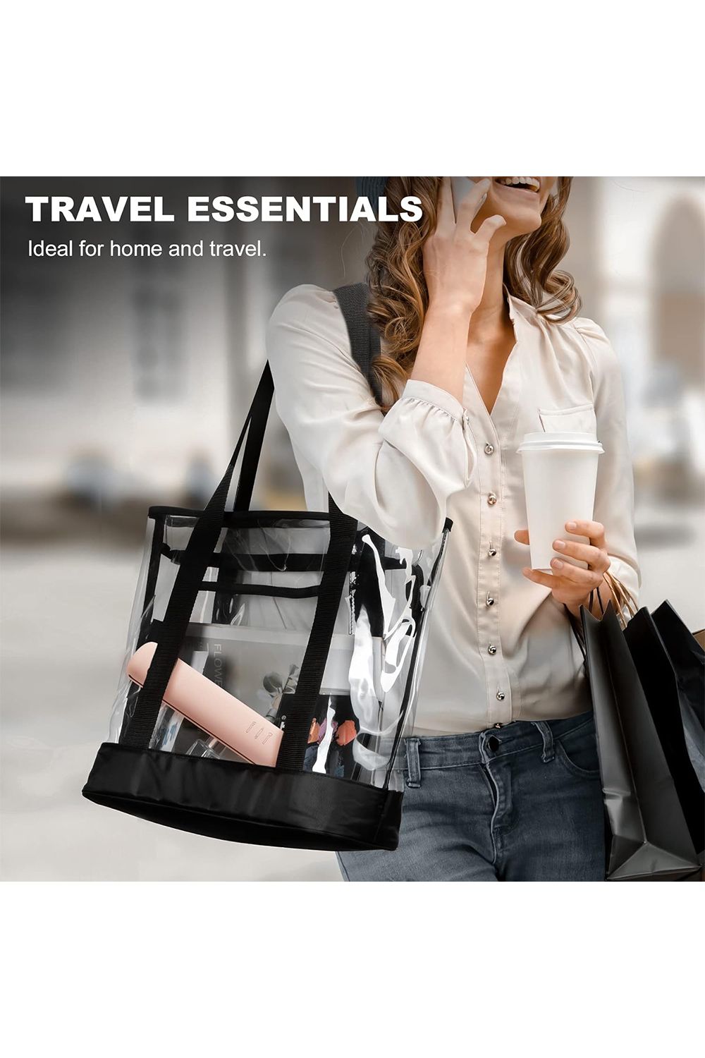 SHEONLY 2PCS Travel Makeup Brush Holder With Magnetic Closure Waterproof image 5