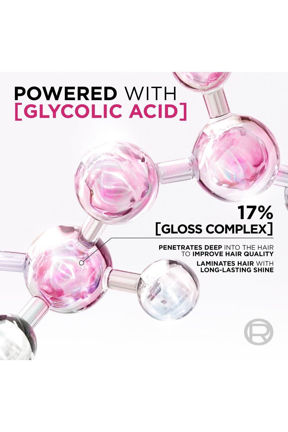 L'Oréal Paris Elvive Glycolic Gloss Rinse-Off 5 minute Lamination Treatment for Dull Porous Hair Multi image 6