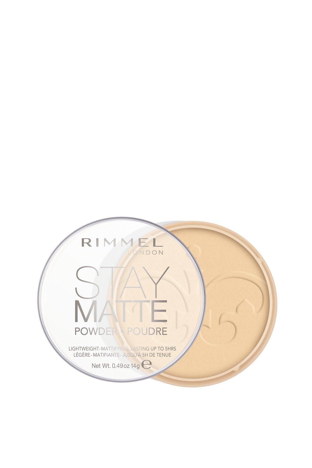 Rimmel London Stay Matte Pressed Powder Transparent image 1