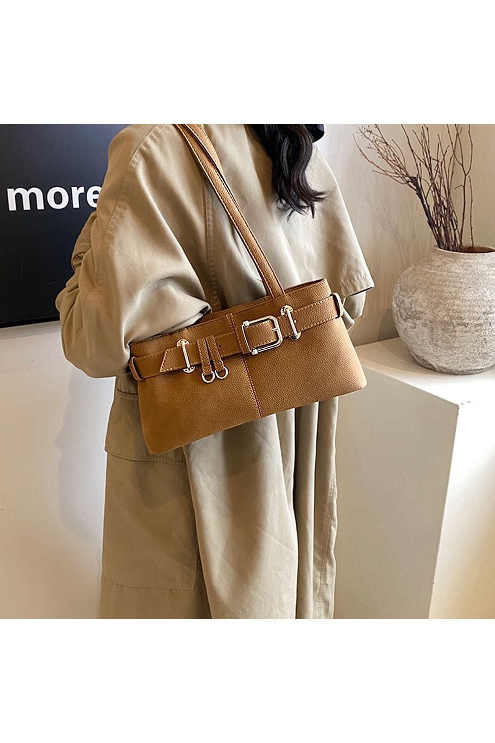 XY London 'Josephine' Belted Shoulder Bag image 3