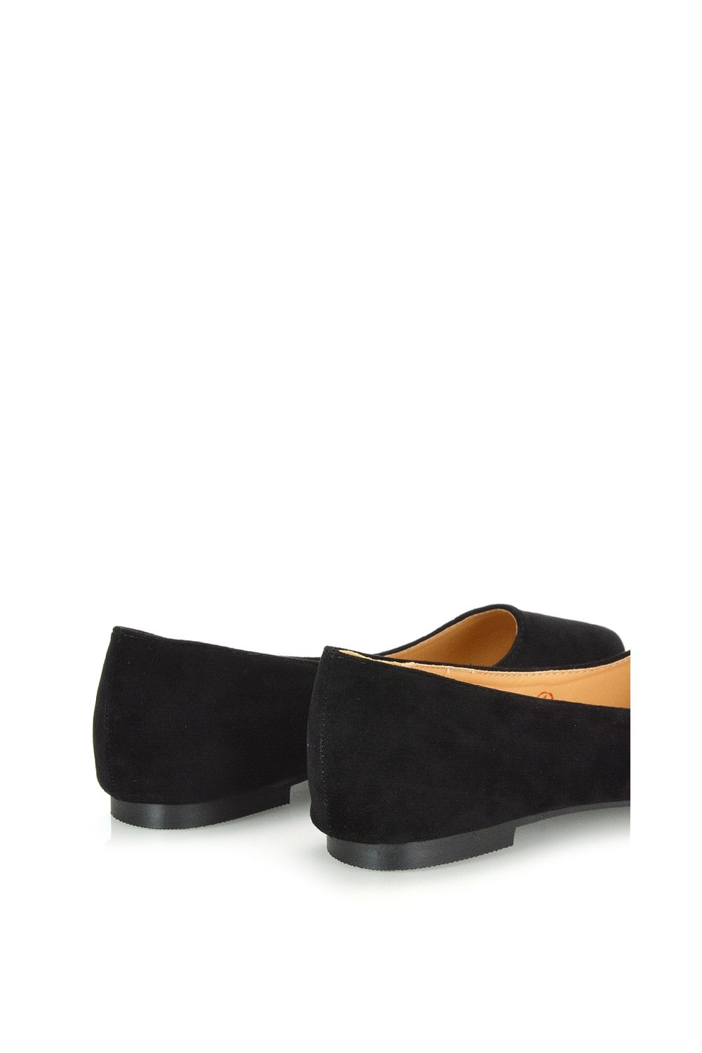 XY London 'Alessia' Flat Pointed Toe Low Heel Slip on Bridal Ballerina Pump Shoes image 5