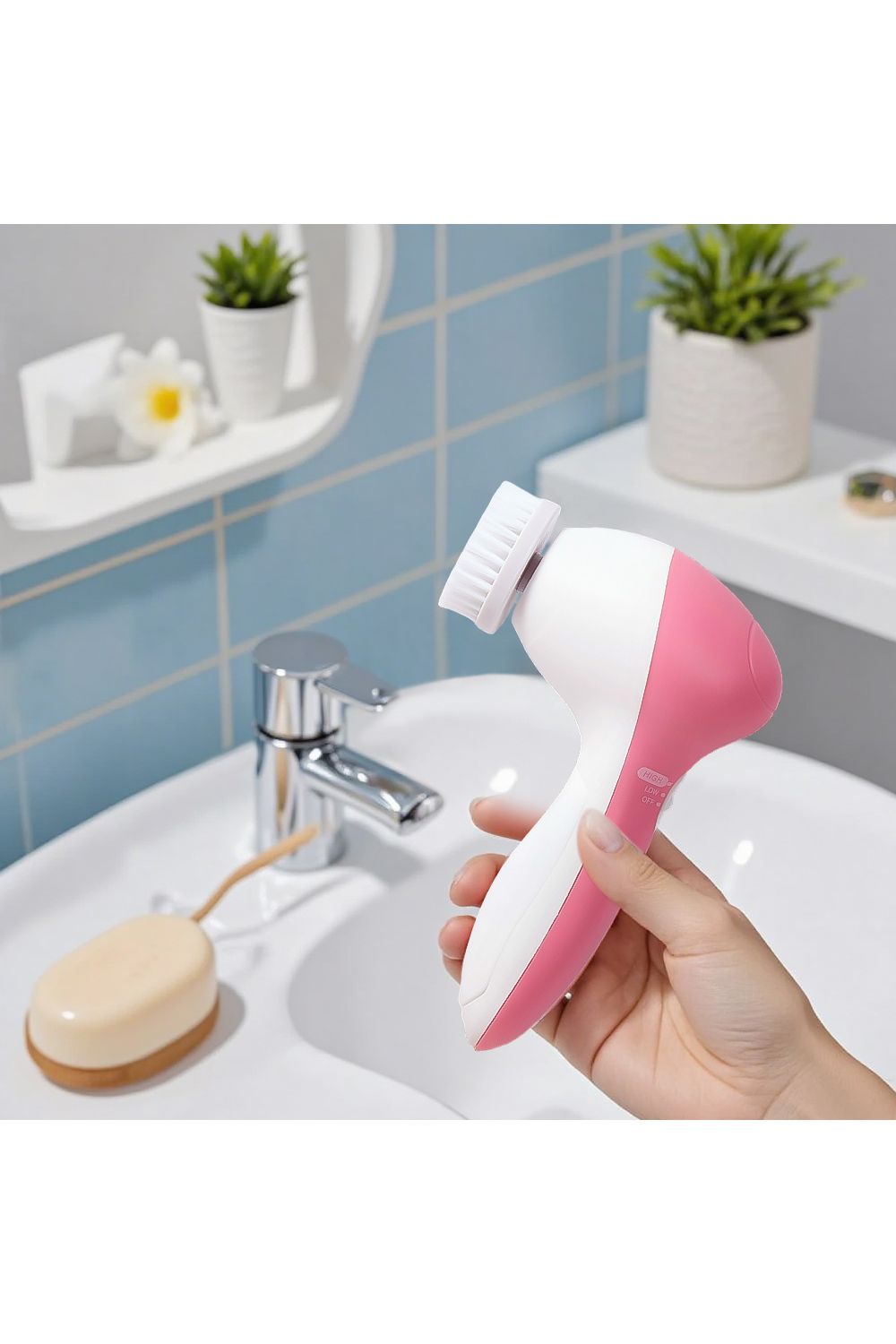SHEONLY 5 in 1 Electric Facial Cleansing Brush Set image 3