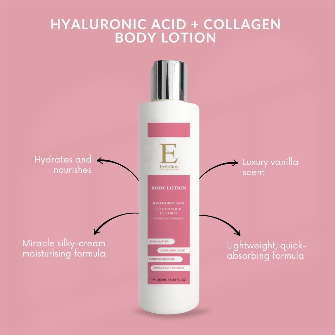 Erth Skin London Erth Skin London- Hyaluronic Acid + Collagen Body Lotion 250ml image 3