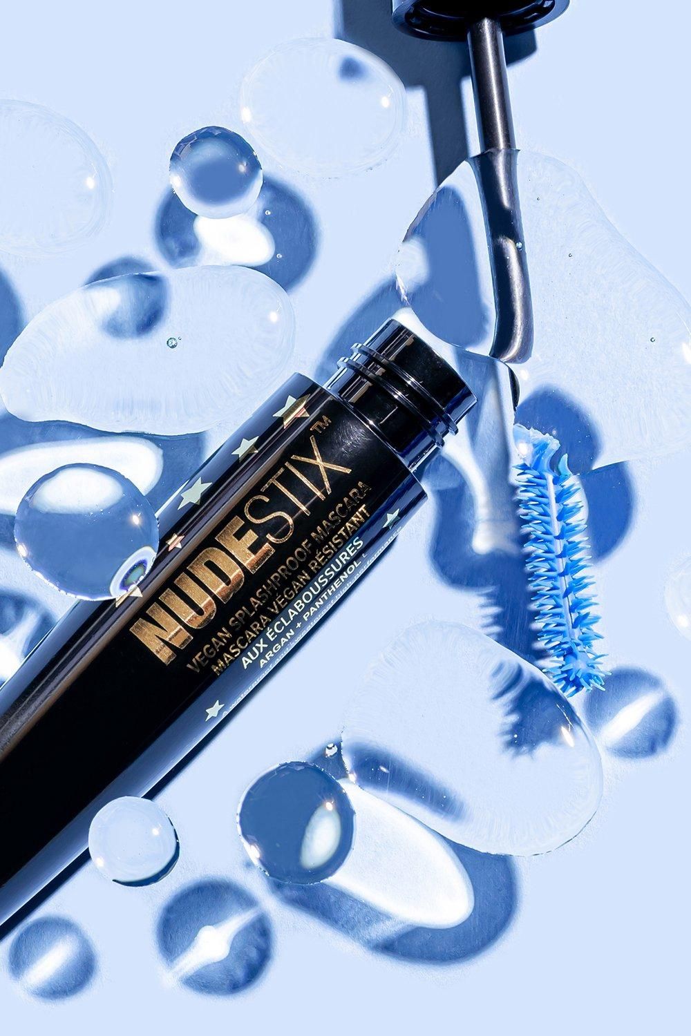 Nudestix Splashproof Vegan Waterproof Mascara Black image 7