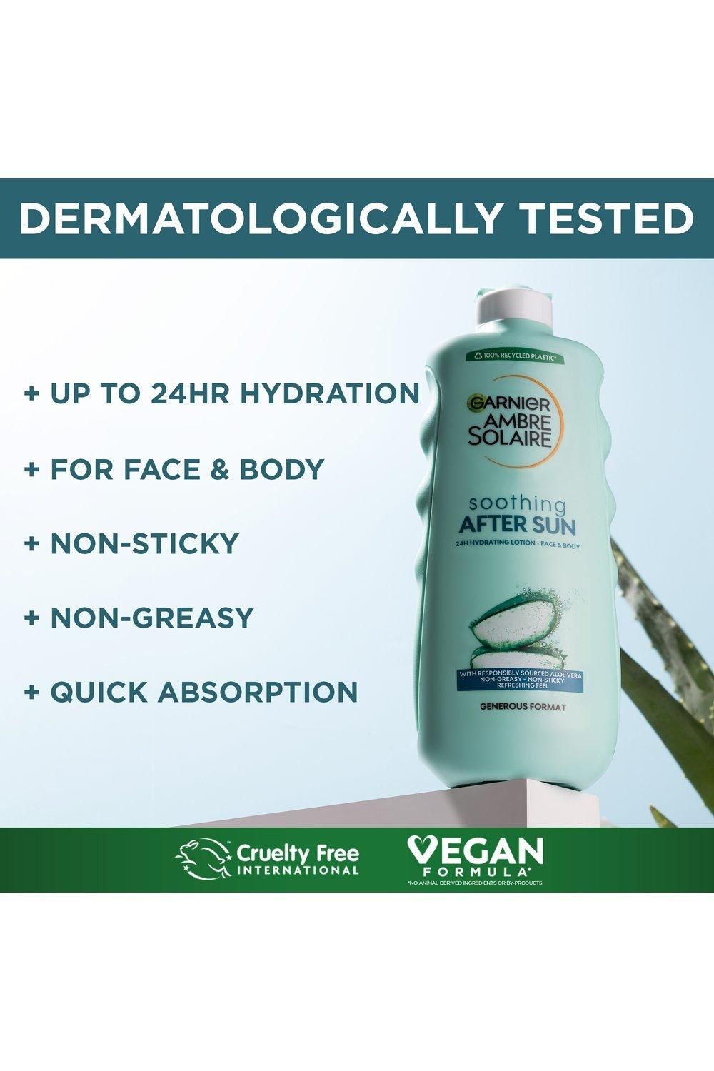 Garnier Ambre Solaire Hydrating Soothing After Sun Lotion 400ml Multi image 2