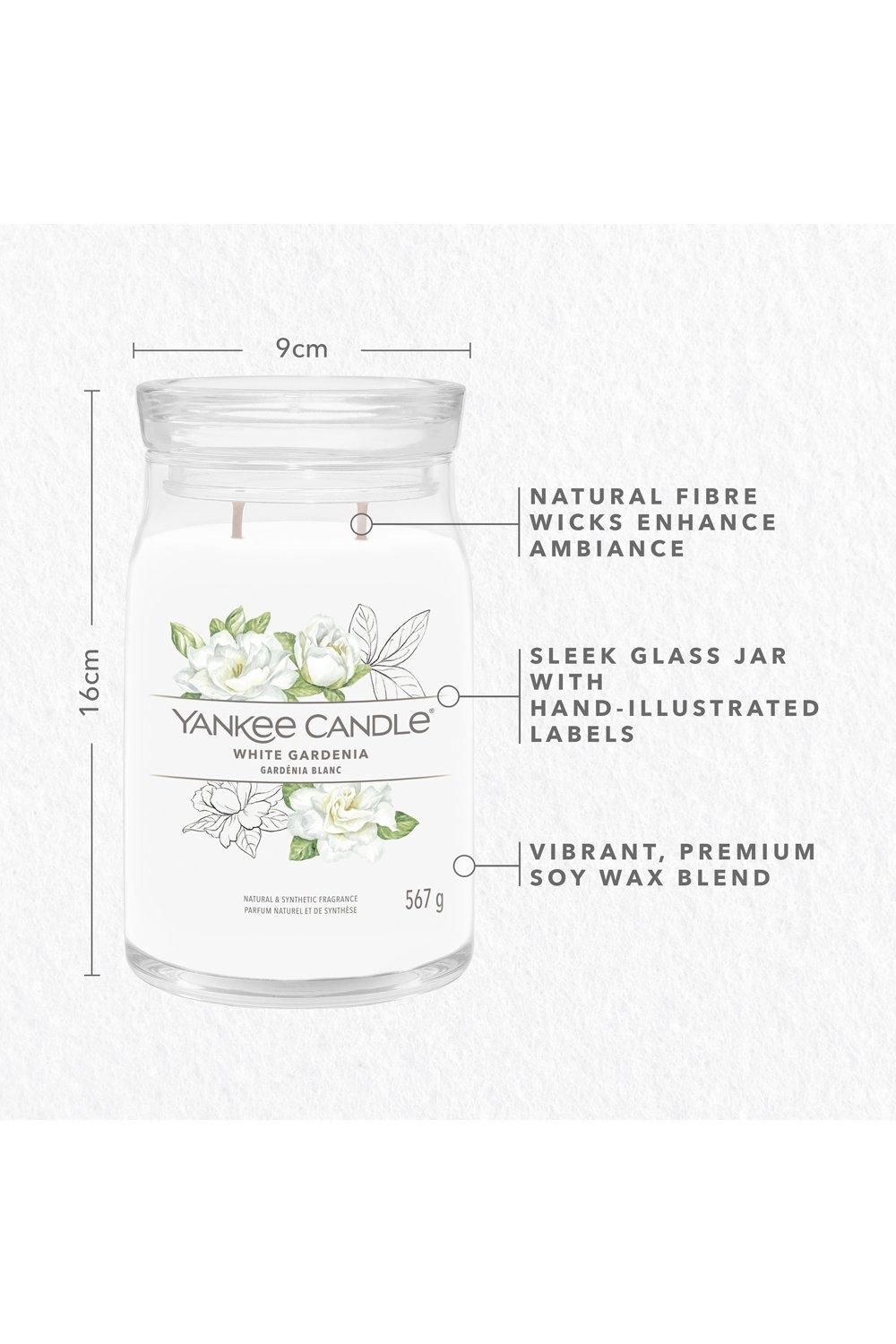 Yankee Candle Signature Large Jar White Gardenia White image 4