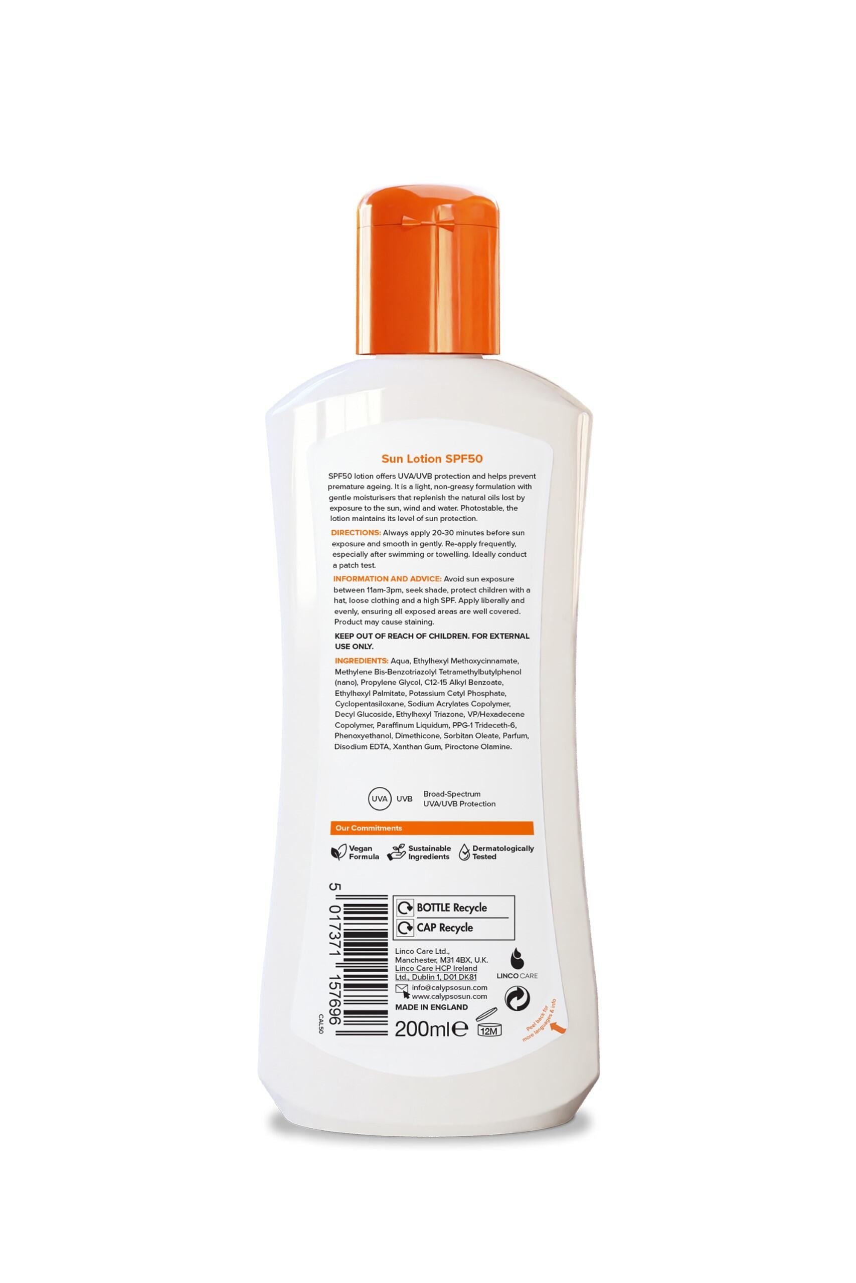 Calypso Sun Lotion SPF50 image 4